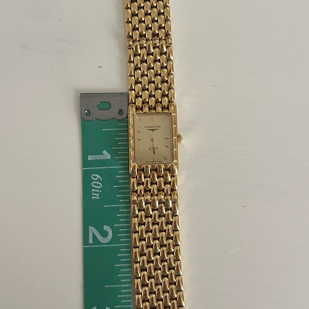 Longines Gold Bracelet Watch - Picture 7 of 9